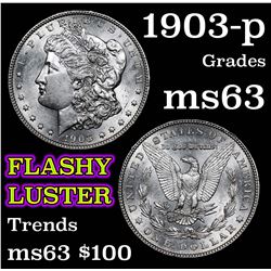 1903-p Morgan Dollar $1 Grades Select Unc
