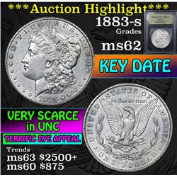 ***Auction Highlight*** 1883-s Morgan Dollar $1 Graded Select Unc By USCG (fc)