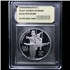Image 2 : 1995-p Olympic Gymnast Commem Proof Silver Dollar Modern Commem Dollar $1 Graded GEM++ Proof Deep Ca