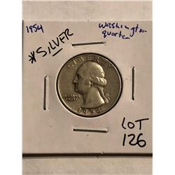 1954 P Franklin Silver Half Dollar Nice Early US Coin