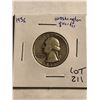 Image 1 : 1956 P Washington Silver Quarter Nice Early US Coin