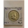 Image 1 : 1963 D MS   High Grade Franklin Silver Half Dollar
