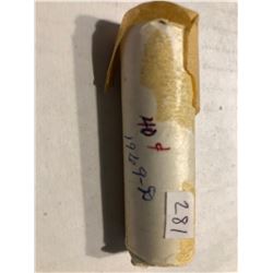 40 Cent Roll of 1969 D US Pennies