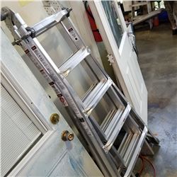 MASTERCRAFT ALUMINUM EXTENSION A-FRAME LADDER