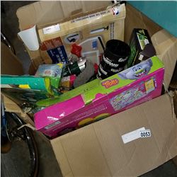 LARGE BOX OF KIDS TOYS - SOME AS NEW