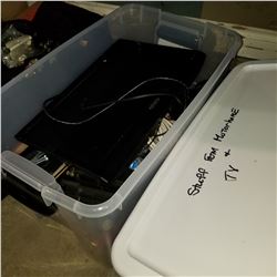 TOTE OF CB RADIOS, ELECTRONICS, AND TV