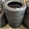 Image 1 : SET OF 4 DUNLOP GRANDTREK WT M3 M/S RUN FLAT 255/55 R18 TIRES - 65% TREAD