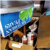 Image 2 : 2 TOTES AND 2 BOXES OF TOOLS AND SHOP SUPPLIES