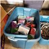 Image 1 : LARGE BLUE BIN E-CIGS - VARIOUS FLAVORS W/ E-LIQUID