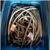 Image 2 : BLUE TOTE OF STAINLESS WATER SUPPLY CONNECTOR HOSES