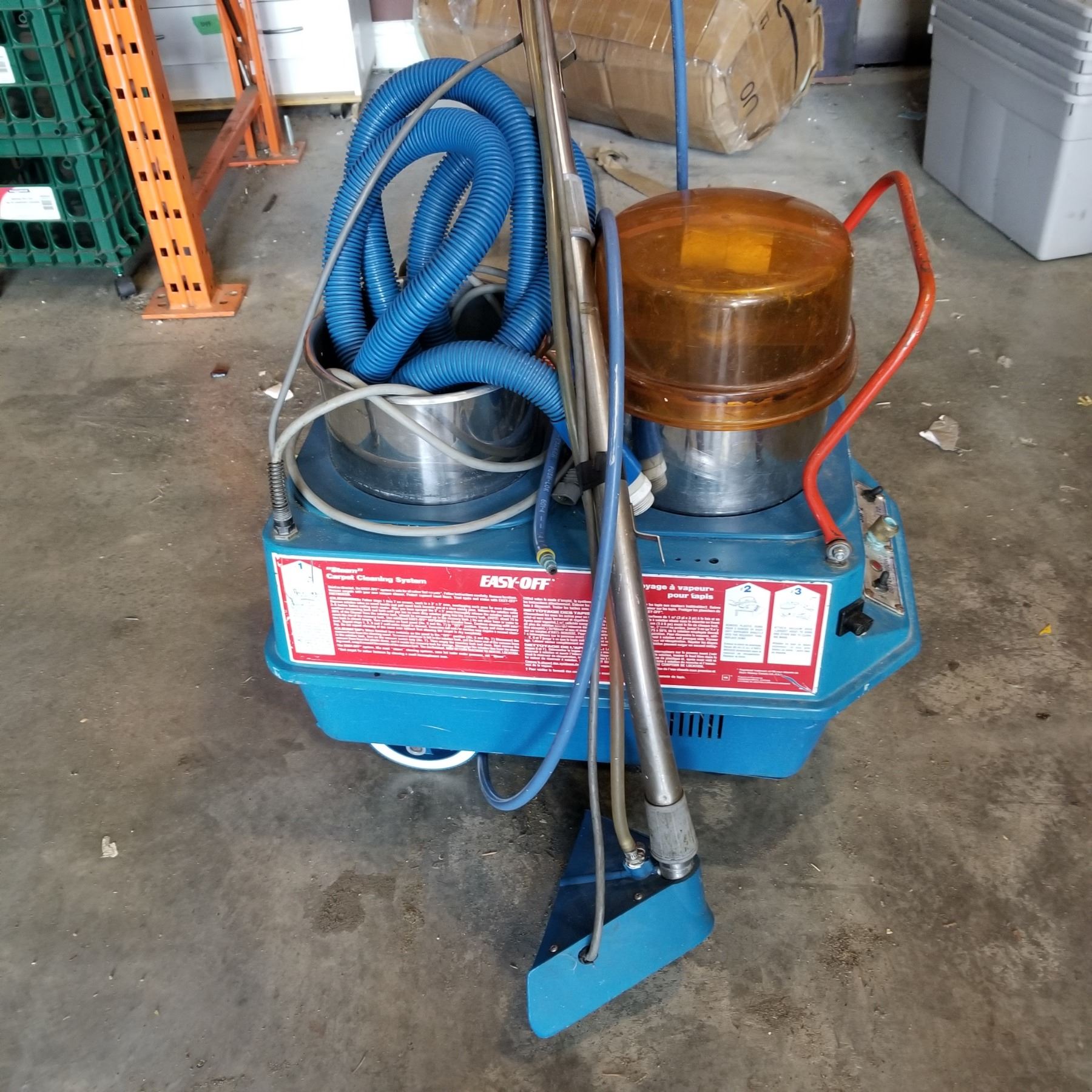 EASY OFF STEAM CARPET CLEANING SYSTEM