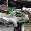 Image 2 : E-GO 56 VOLT BLOWER AND HEDGE TRIMMER, 1 BATTERY 2 CHARGERS