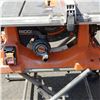 Image 2 : RIGID TABLE SAW ON FOLDING STAND