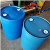 Image 3 : 2 BLUE 45 GALLON DRUMS