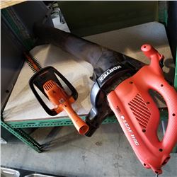 LEAF HOG ELECTRIC LEAF BLOWER AND 22" ELECTRIC HEDGE TRIMMER