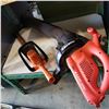 Image 1 : LEAF HOG ELECTRIC LEAF BLOWER AND 22" ELECTRIC HEDGE TRIMMER