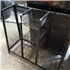 Image 1 : BLACK METAL ORGANIZING RACK