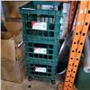 Image 1 : GREEN 3-TIER ROLLING STORAGE