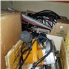 Image 2 : BOX OF TOOLS AND 2 SKILSAWS