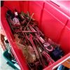 Image 3 : RED CONTICO TOOL BOX W/ CONTENTS