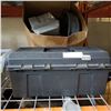 Image 1 : BOX OF TOOLS BOXES AND PANS
