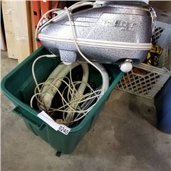 VINTAGE TRISTAR VACUUM IN TOTE