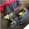 Image 2 : DEWALT CORDLESS 12V IMPACT GUN W/2 BATTERIES AND CHARGER - TESTED AND WORKING