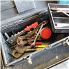 Image 2 : BLACK TOOL BOX W/ CONTENTS