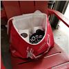 Image 1 : BUDWEISER BAG W/ BEER GLASSES AND MOOSEHEAD SHIRT