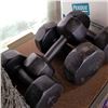 Image 2 : PAIR OF 5 AND 10 POUND DUMBELLS