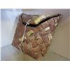 Image 1 : BIRCH BARK WOVEN BASKET FIRST NATIONS