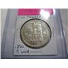 Image 2 : 1958 CANADIAN SILVER DOLLAR .800 SILVER BC CENTENNIAL