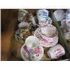 Image 2 : 2 TRAYS OF CHINA CUPS AND SAUCERS - ROYAL ALBERT, AINSLEY, WINTON, ETC
