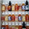 Image 2 : 32 BOTTLES OF 30ML VAPE JUICE RETAIL $20 EACH