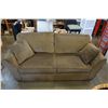 Image 2 : BROWN MICROFIBER SOFA