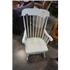 Image 2 : WHITE ROCKING CHAIR