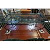 Image 2 : GLASSTOP METAL BASE COFFEE TABLE