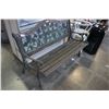 Image 2 : REGALIA CAST IRON GARDEN BENCH