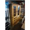 Image 2 : PINE DISPLAY CABINET