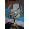 Image 2 : 2 TABLE LAMPS BRASS AND GLASS