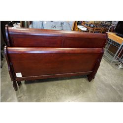 QUEEN SIZE SLEIGH BED FRAME