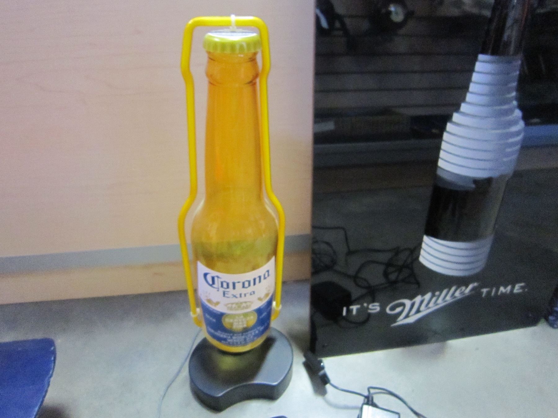 Neon Corona And Mgd Signs Working W Man Cave Sign Neon Corona And Mgd Signs Working W Man Cave Sign