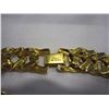 Image 2 : MENS REPRO ROLEX WATCH AND GOLD TONE CHAIN IN WOOD BOX
