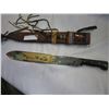 Image 2 : EMBOSSED MACHETE W/ SHEATH
