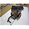 Image 1 : LAQUERED STACKING CART JEWELLERY BOX W/ CONTENTS