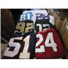 Image 2 : 6 MITCHELL AND NESS NFL JERSEYS