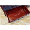 Image 2 : EASTERN BAKELITE DRESSER BOX AND WOOD MUSICAL JEWELRY BOX