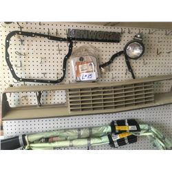 Automotive parts, H.D. Chain & Clamps and misc. items