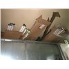 Image 1 : Assorted 4 cases fluorescent light bulbs plus 6 - 1" pipe and 4 - 1 1/2" pipe