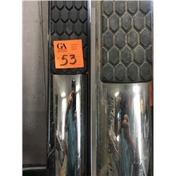 1 set chrome 2011 Dodge Crew Cab SB running boards
